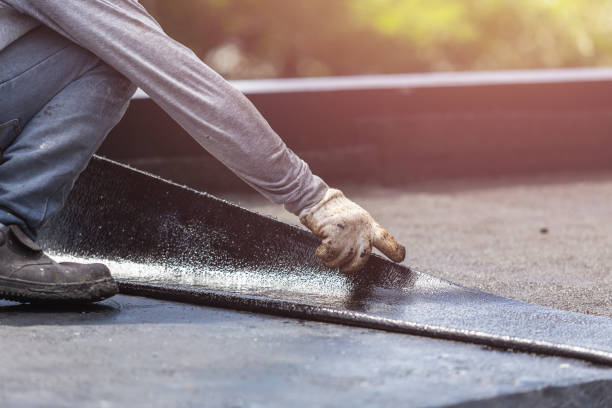 Professional Interior Drainage System technician working in Lawton, MI